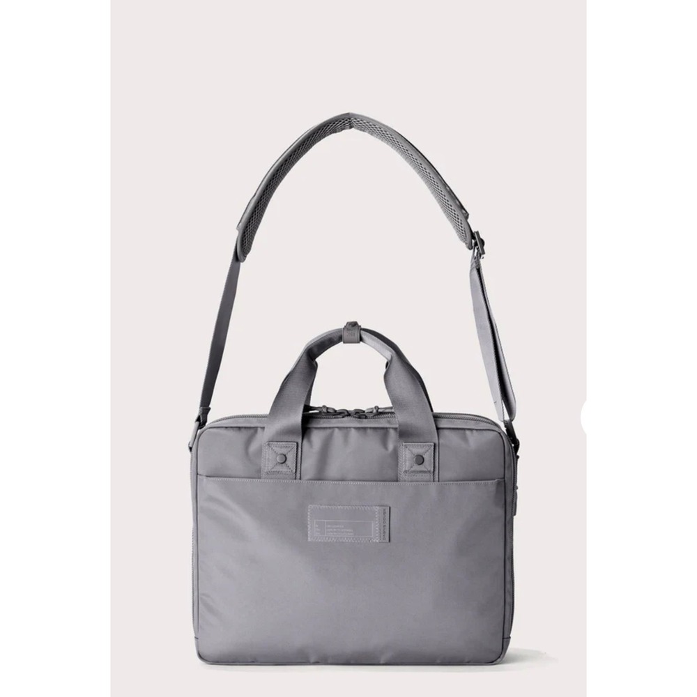 Dagne Dover Unisex Berlin Travel Brief Ash Grey Like New